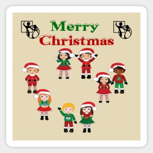 Christmas Kids Sticker